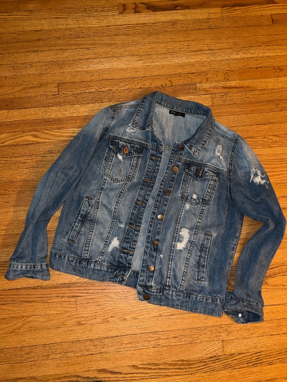 STS Blue Light Wash Denim Jacket